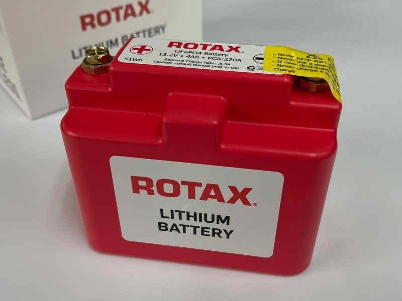 ROTAX ライトウェイト Lithium バッテリー